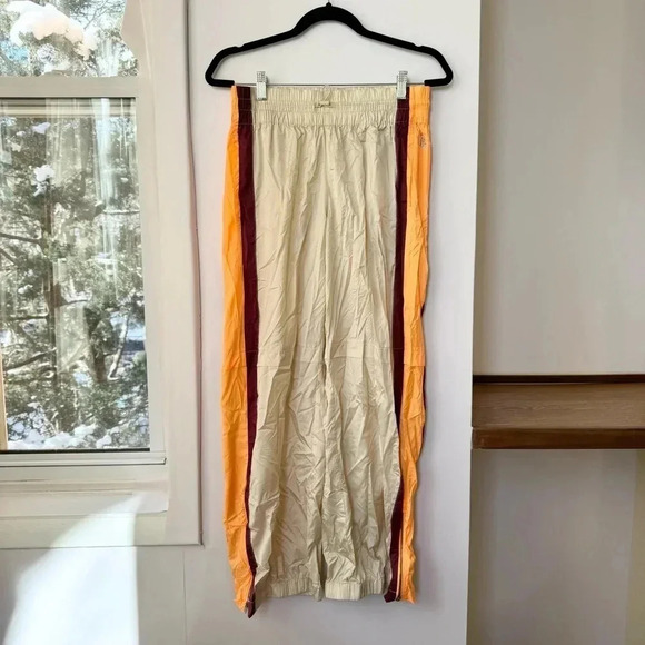 New Free People End Zone Track Pants Wide Leg Nyon Cargo FP Movement Small - Picture 7 of 13